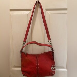 Vintage Michael Kors Astor Leather Studded Shoulder/Crossbody Bag